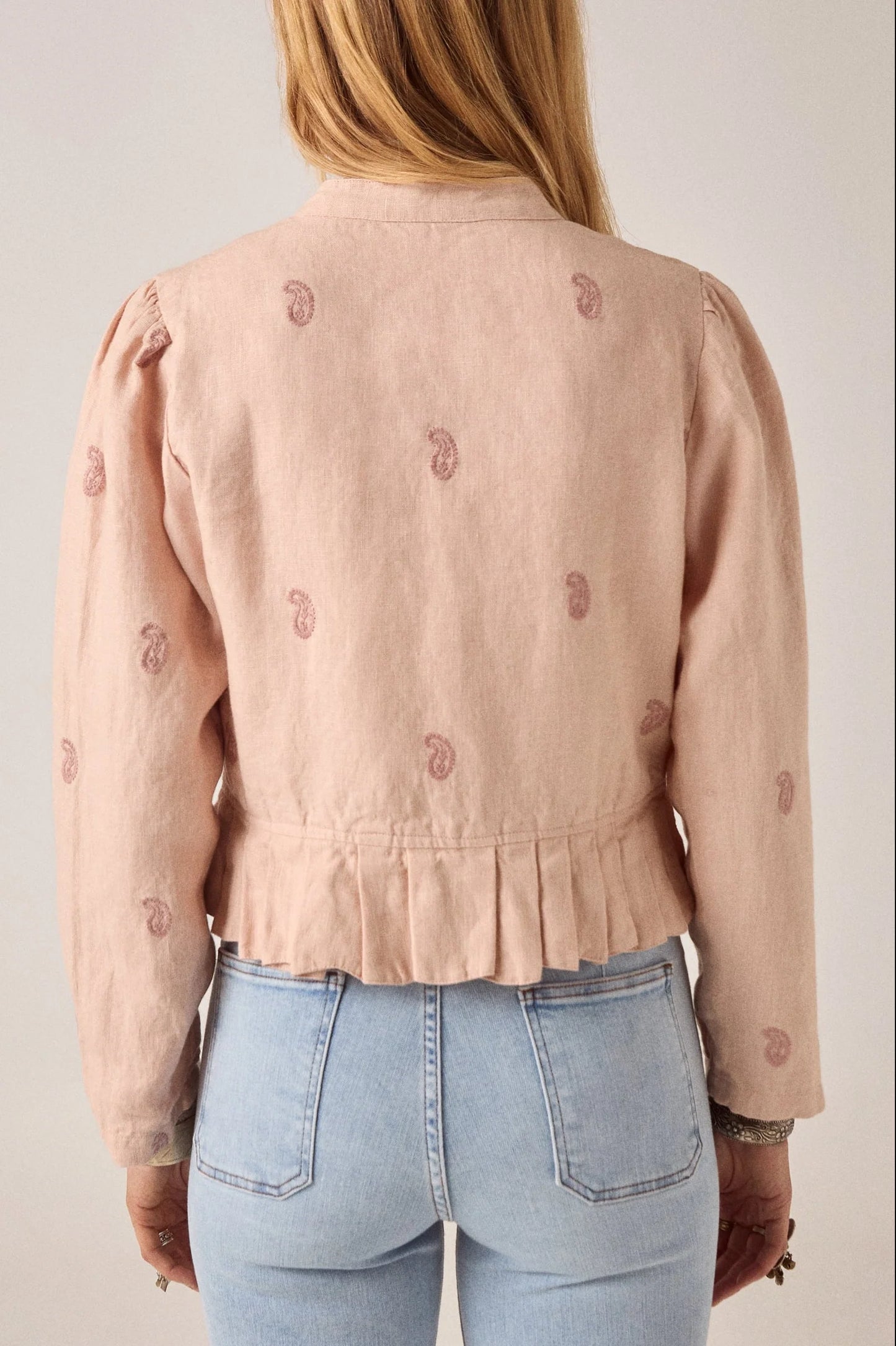 Maison Hotel Edgar Jacket - Antique Blush
