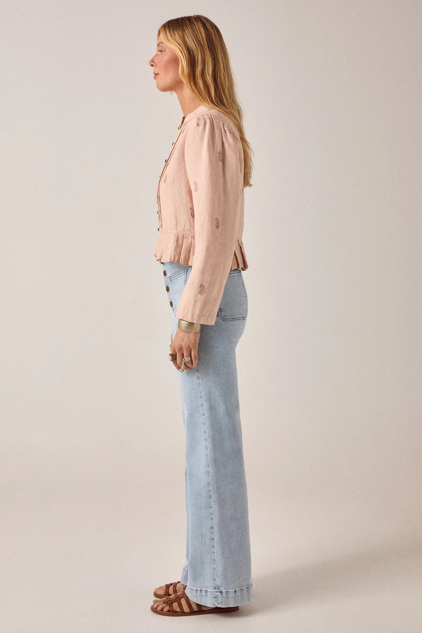 Maison Hotel Edgar Jacket - Antique Blush