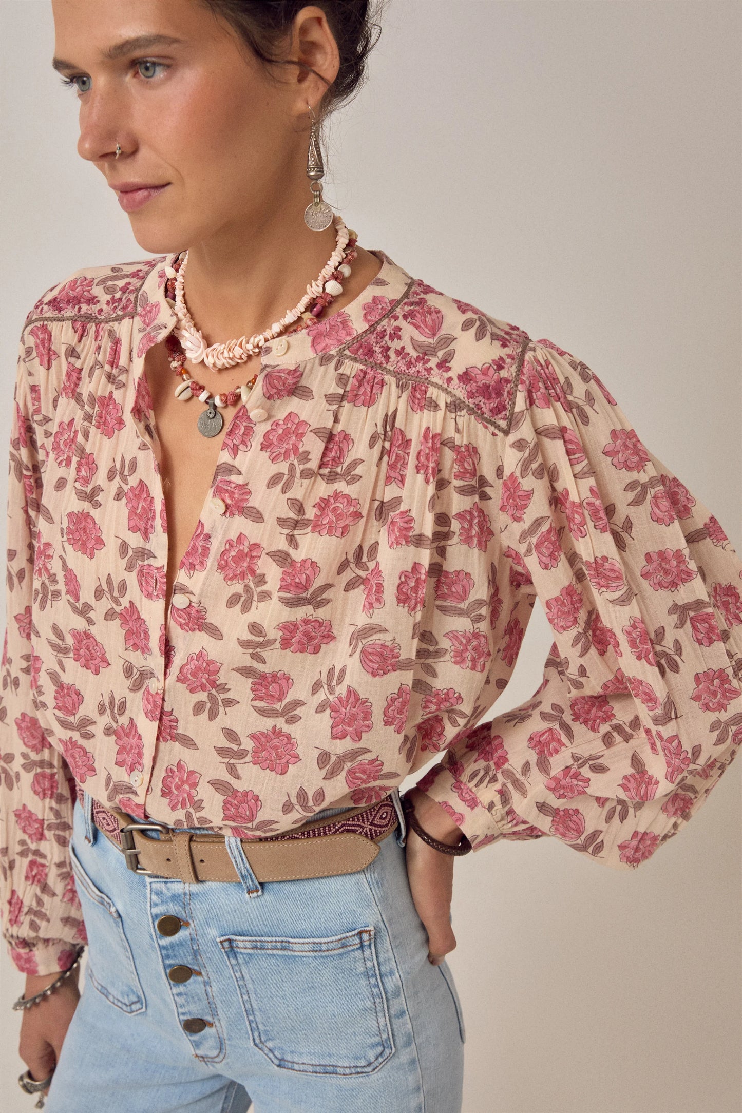Maision Hotel Lennox Blouse - Gordon Roses
