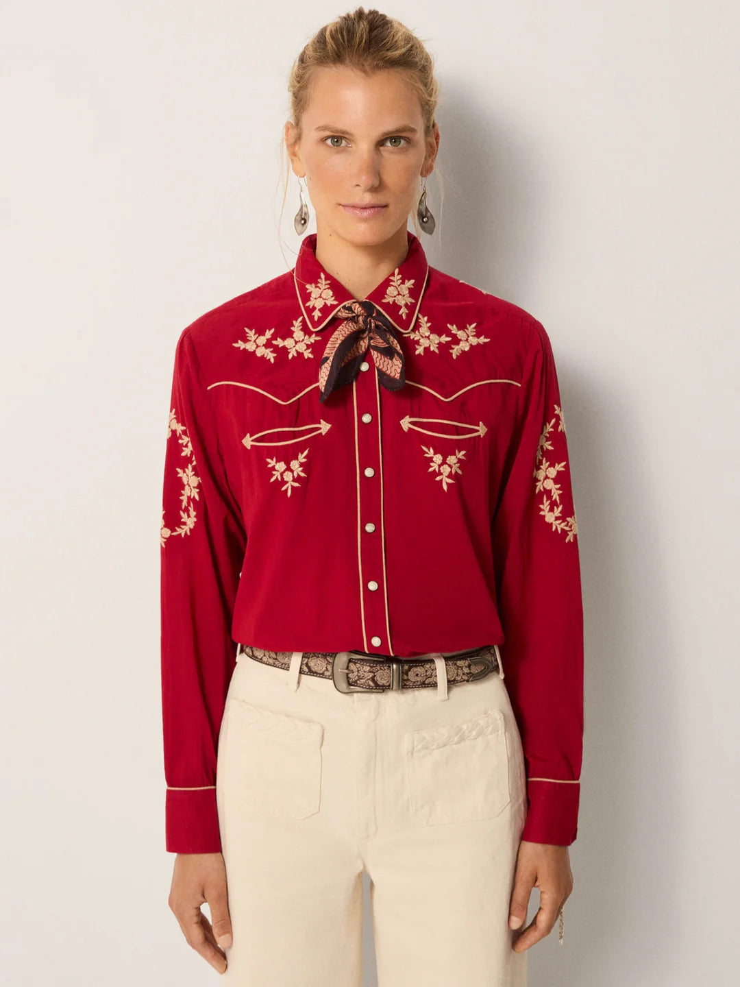 Rodeo Blouse - Red River