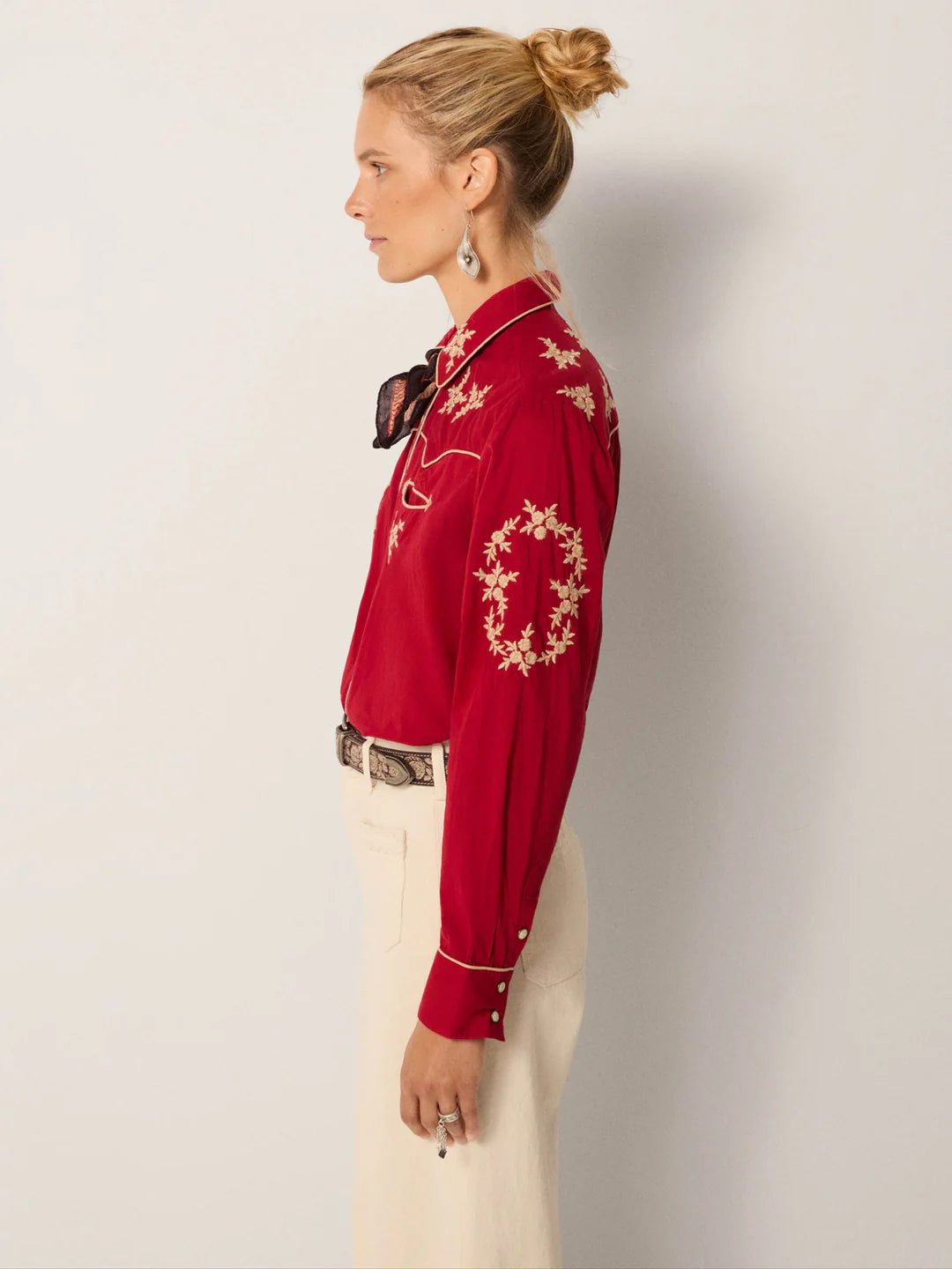 Rodeo Blouse - Red River