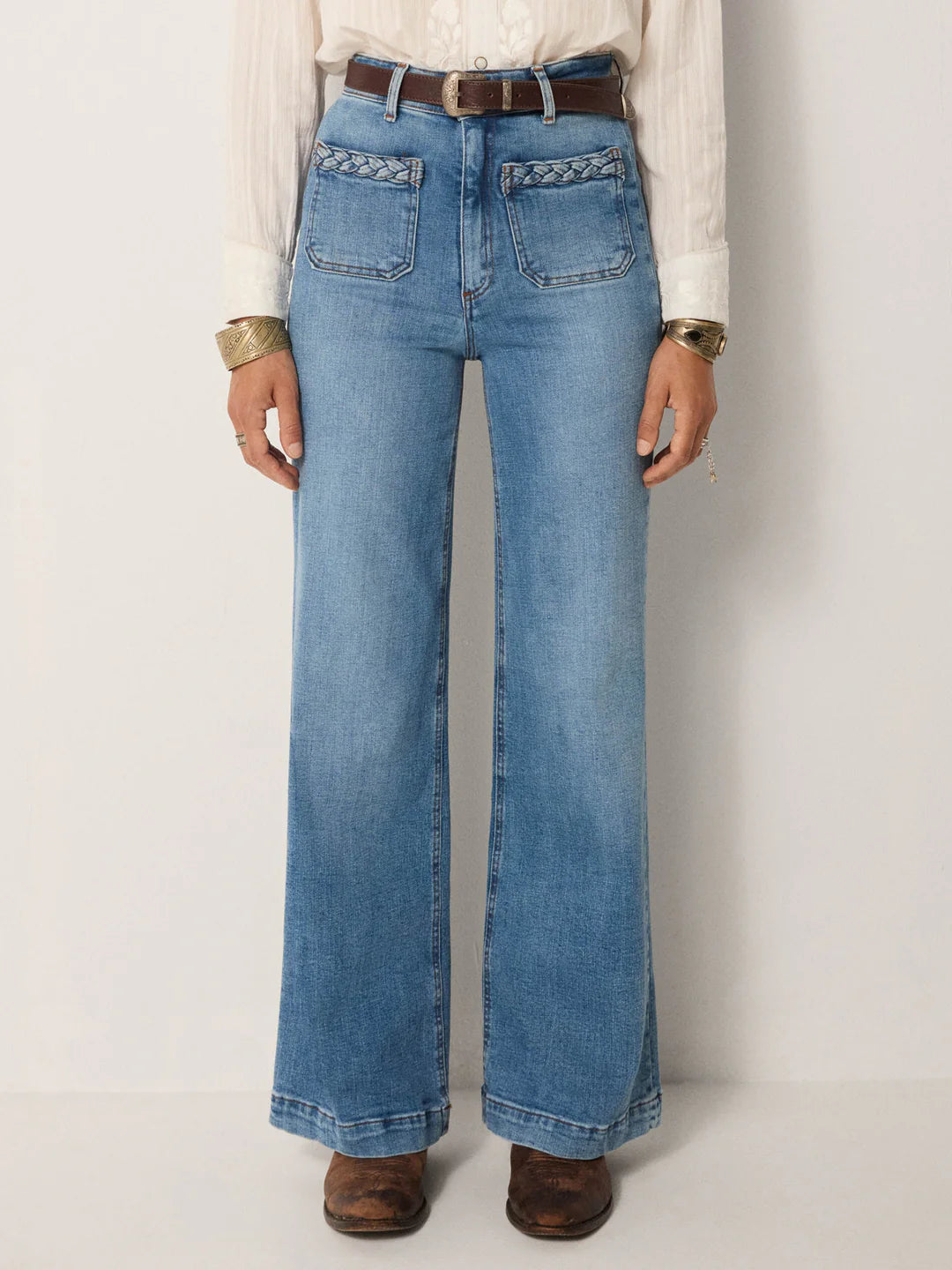 Giulietta Pant - Light Blue Denim