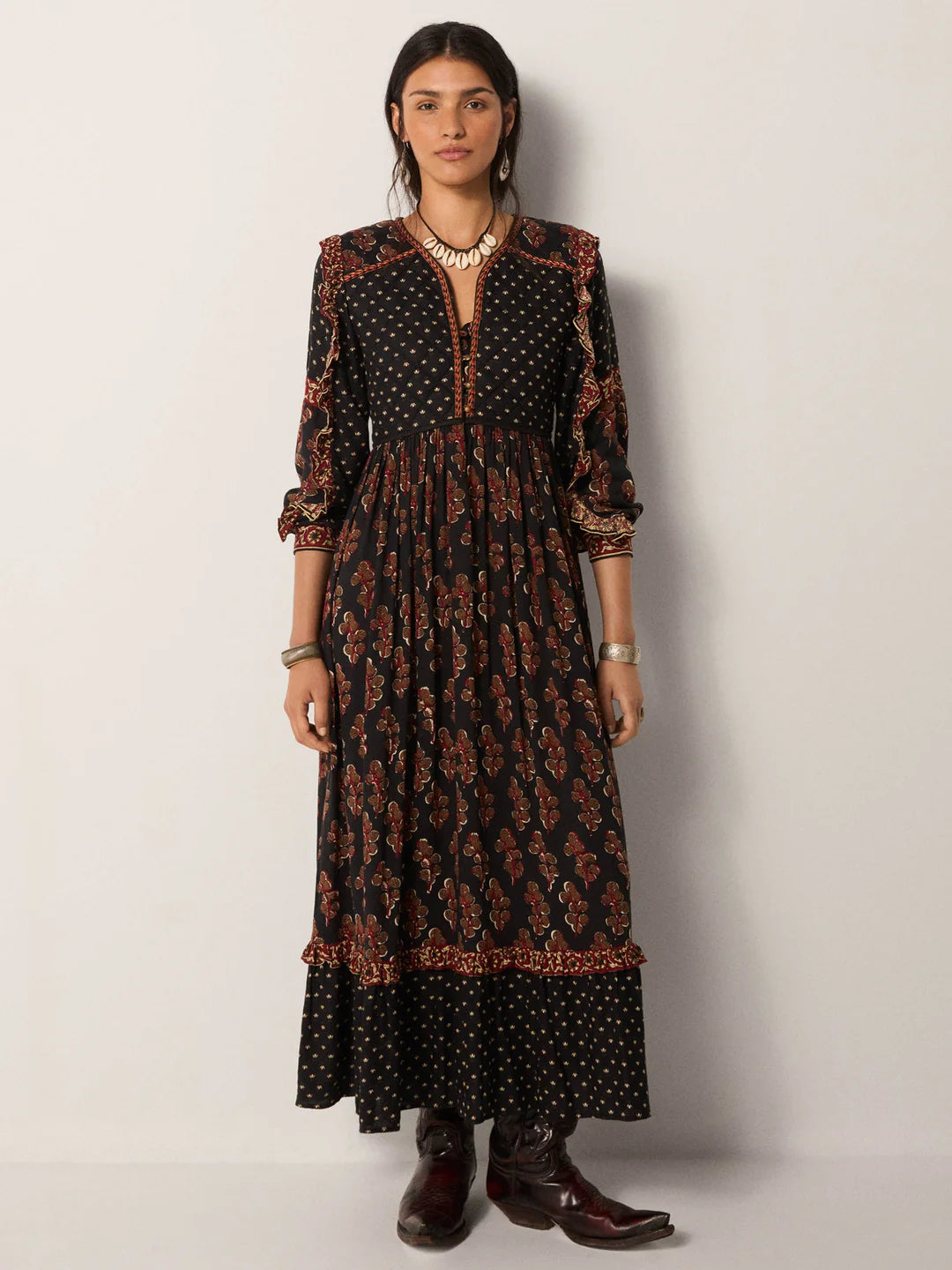 Lily Dress - Black Coffee