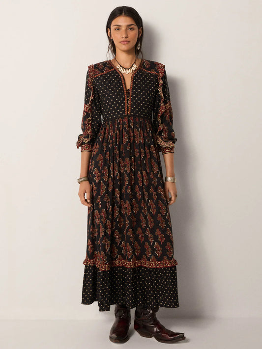 Lily Dress - Black Coffee