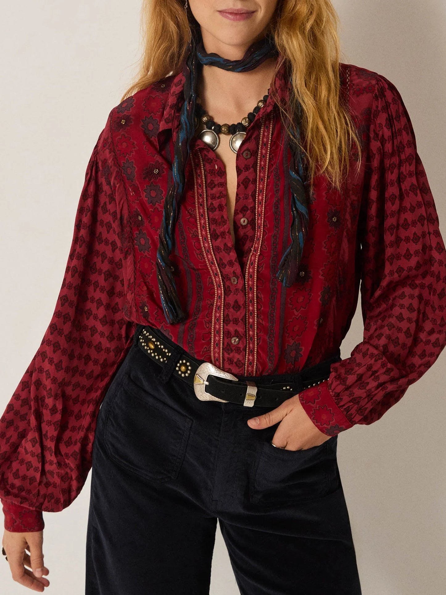 Emilie Blouse - Chateau Bordeaux