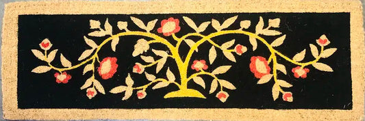 Coir Doormat - Flower Tree