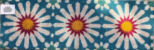 Coir Doormat – Casablanca Turquoise