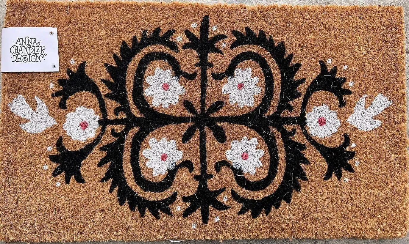 Coir Doormat - Peace