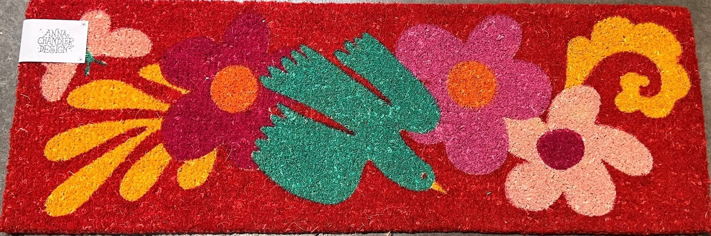 Coir Doormat – Red Bird