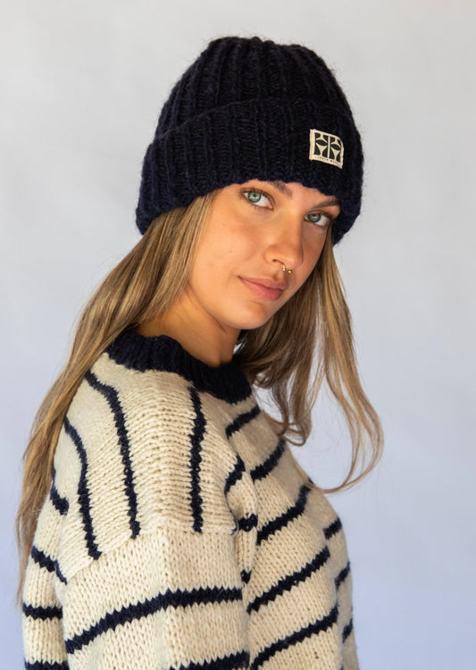 Arosa Beanie - Navy
