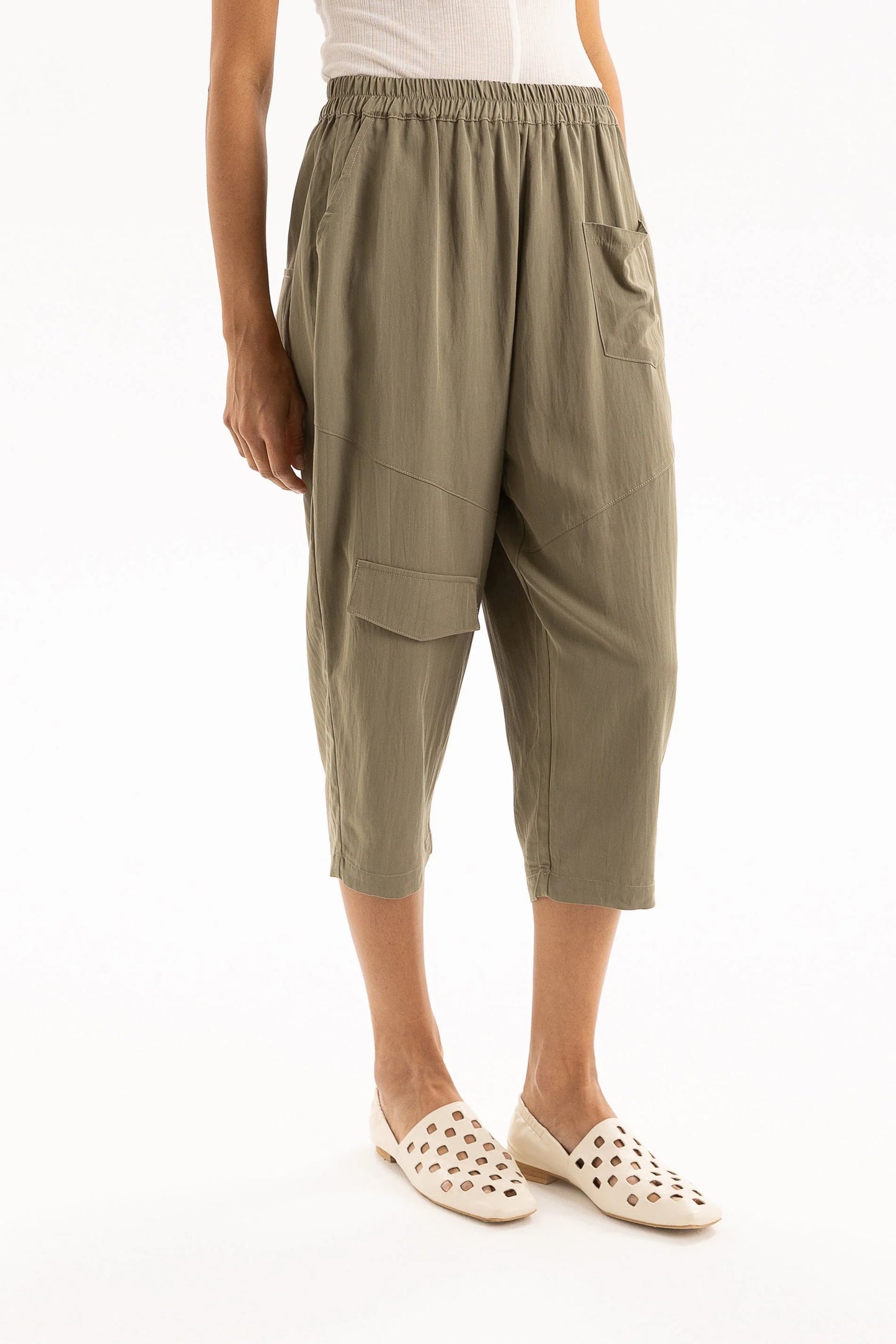 Yvette Pant - Khaki
