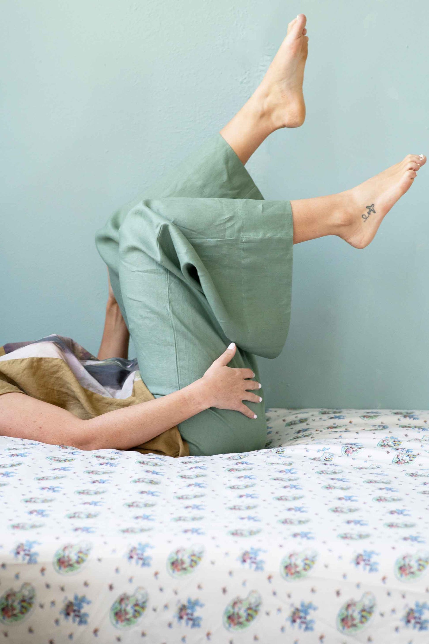 Ollie Pant - Mineral Green