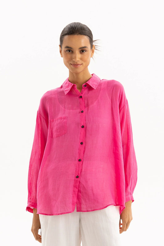 Catori Shirt - Hot Pink
