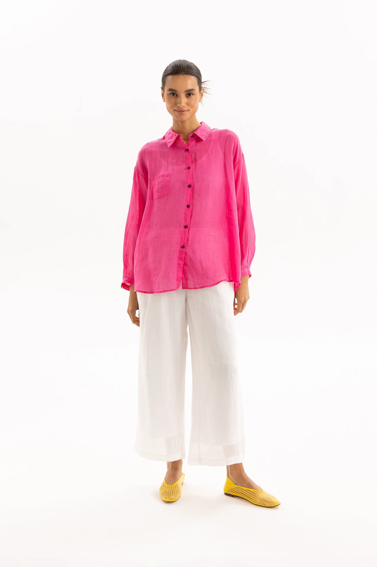 Catori Shirt - Hot Pink