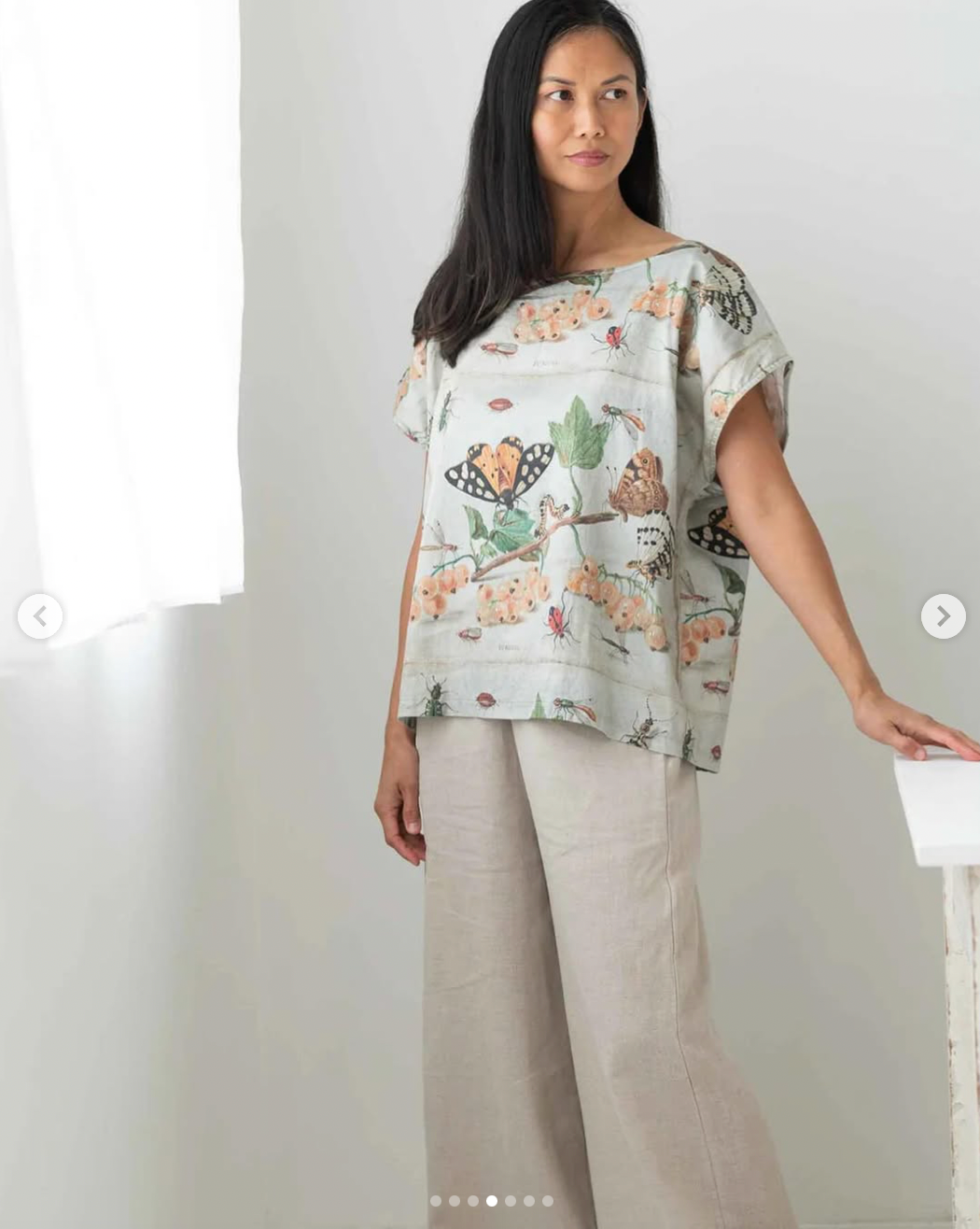 Botanical Eleanor Top