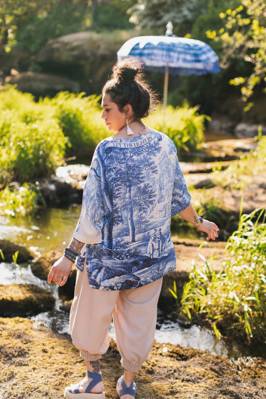 Let the Light in Luxe Tee Tunic Shirt