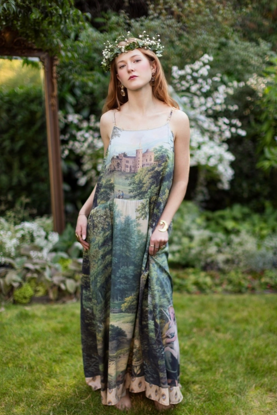 The Mythmaker Bohéme Slip Dress