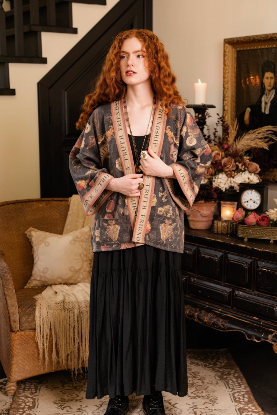 Heart of Gold Cottage Cardigan