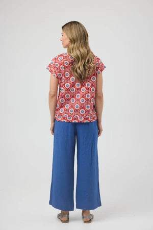 Cake Vicky Shirt - Round Neck - Red Folk