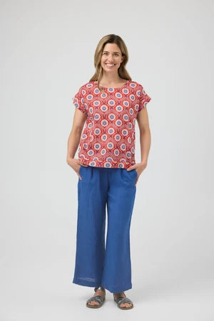 Cake Vicky Shirt - Round Neck - Red Folk