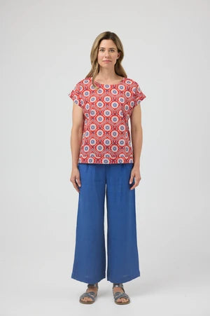 Cake Vicky Shirt - Round Neck - Red Folk
