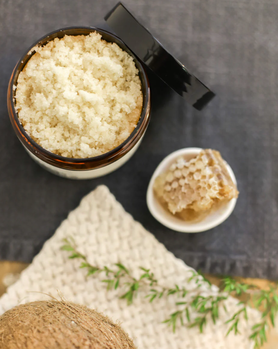 Honey, Coconut and Mandarin Exfoliating Body Scrub