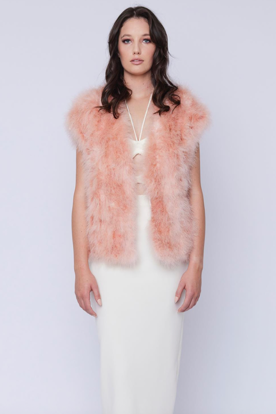 Rita Vest - Peach