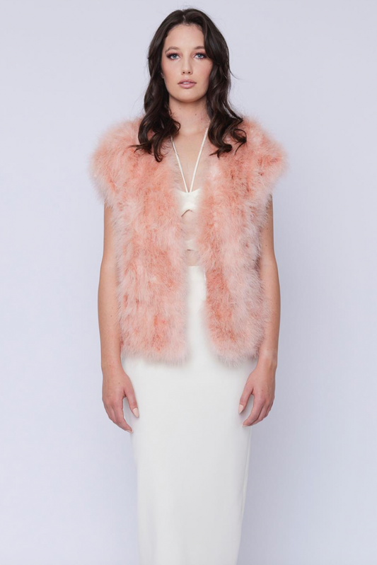 Rita Vest - Peach