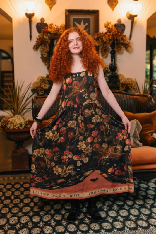 Heart of Gold Slip Dress