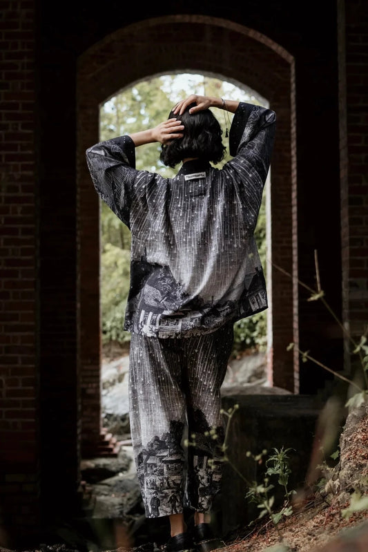 Stargazer Cropped Kimono