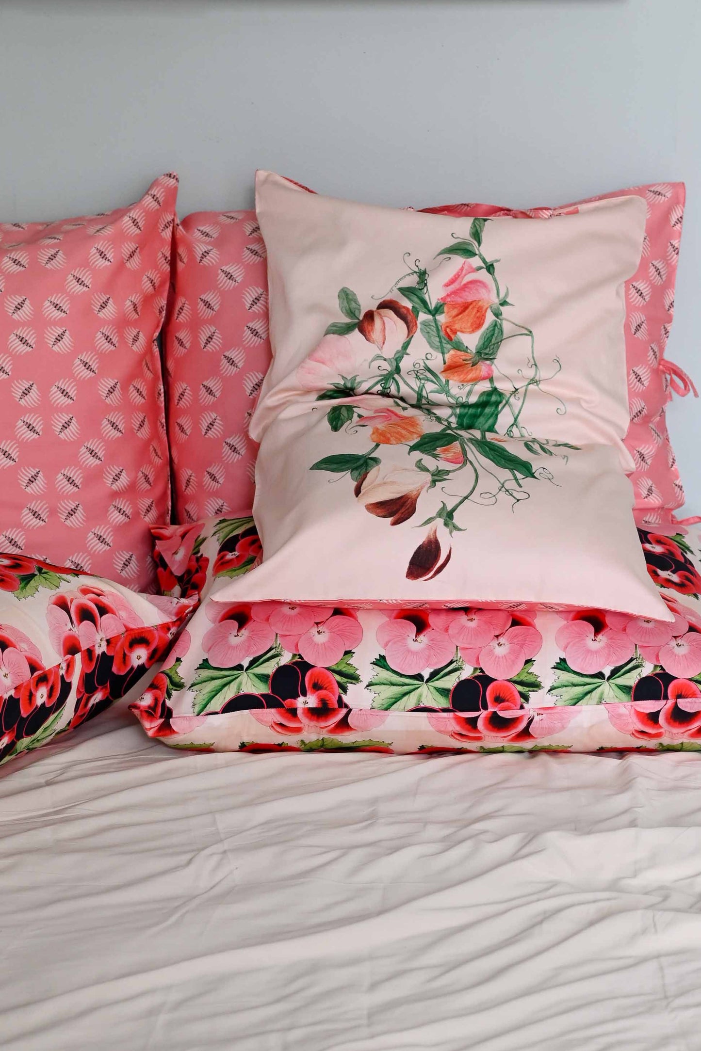 Sweetpea Pillowcase Set