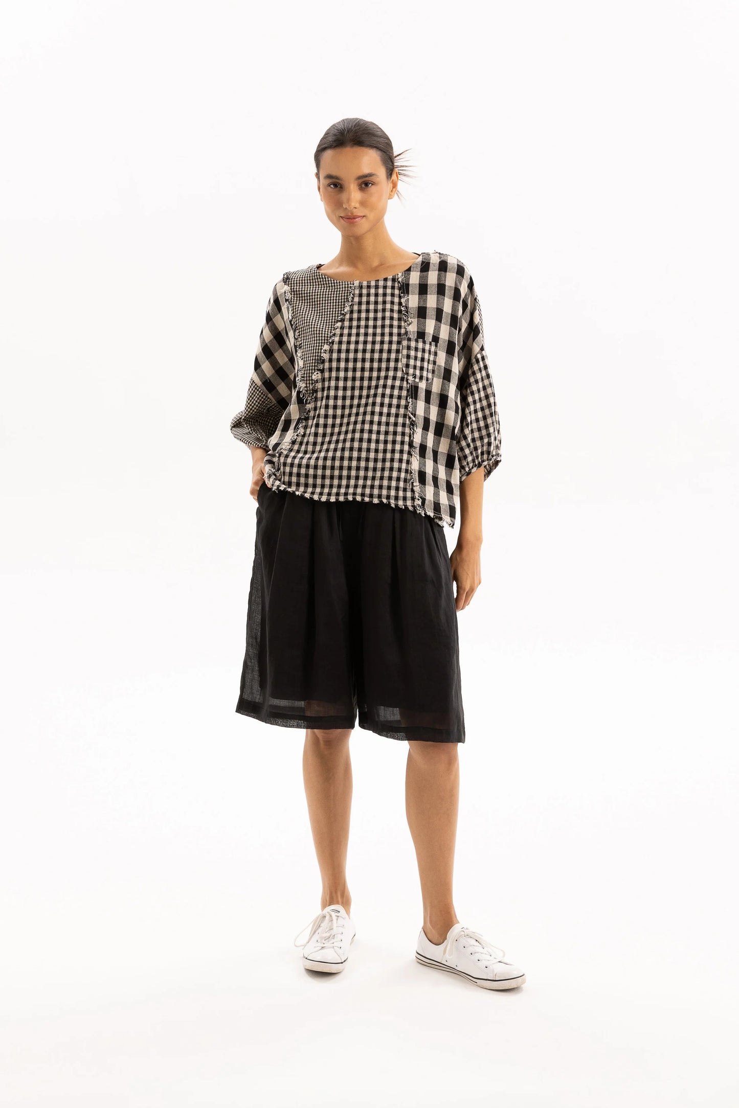 Abbie Top - Check