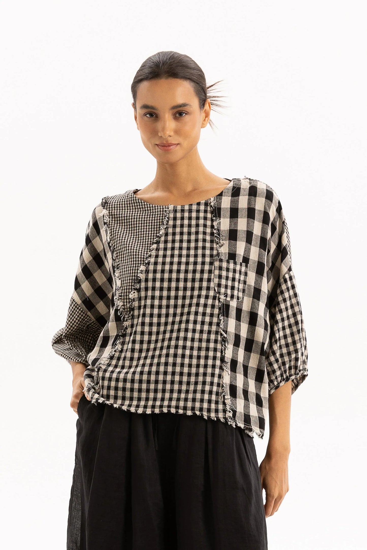 Abbie Top - Check