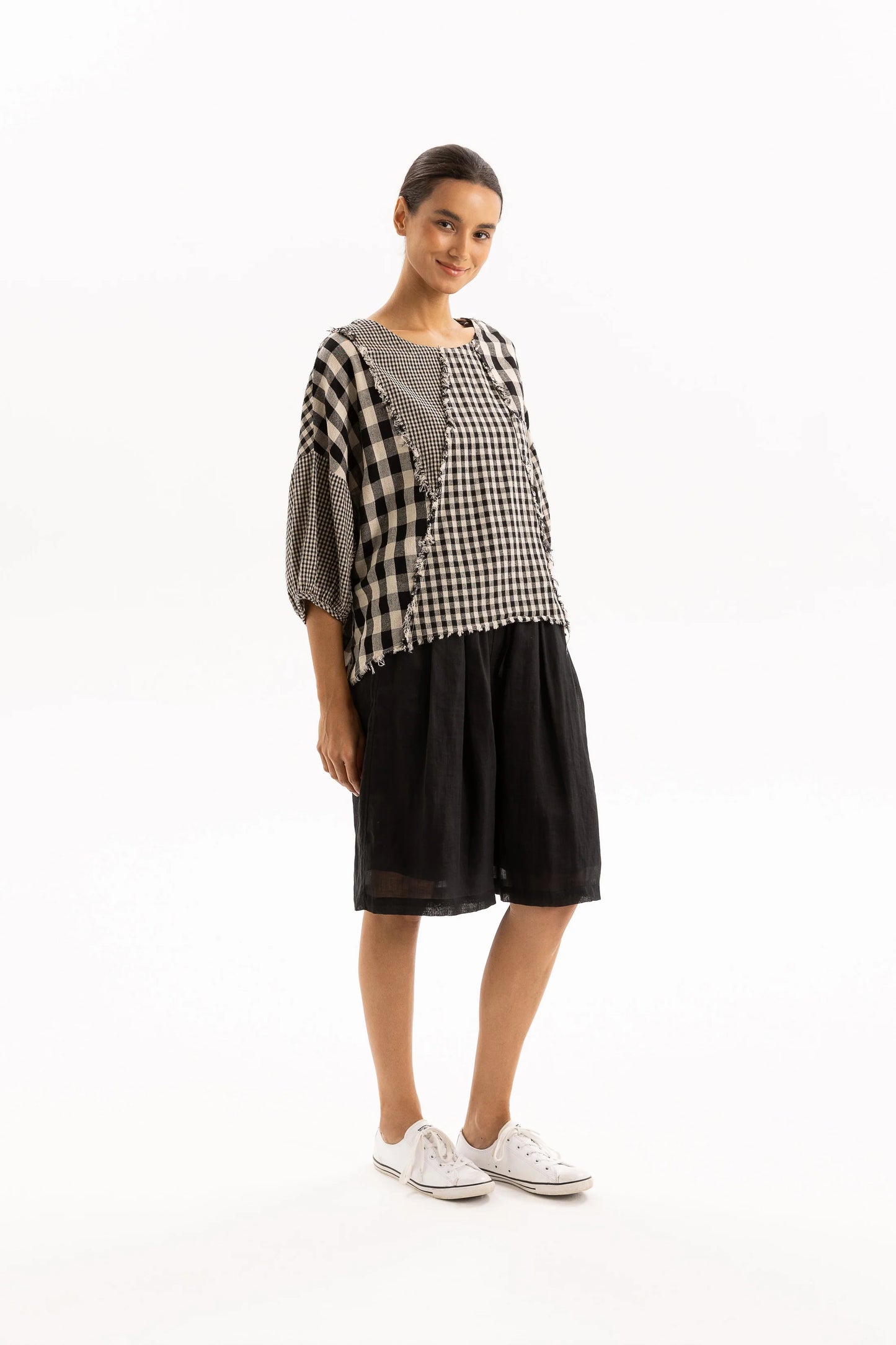 Abbie Top - Check