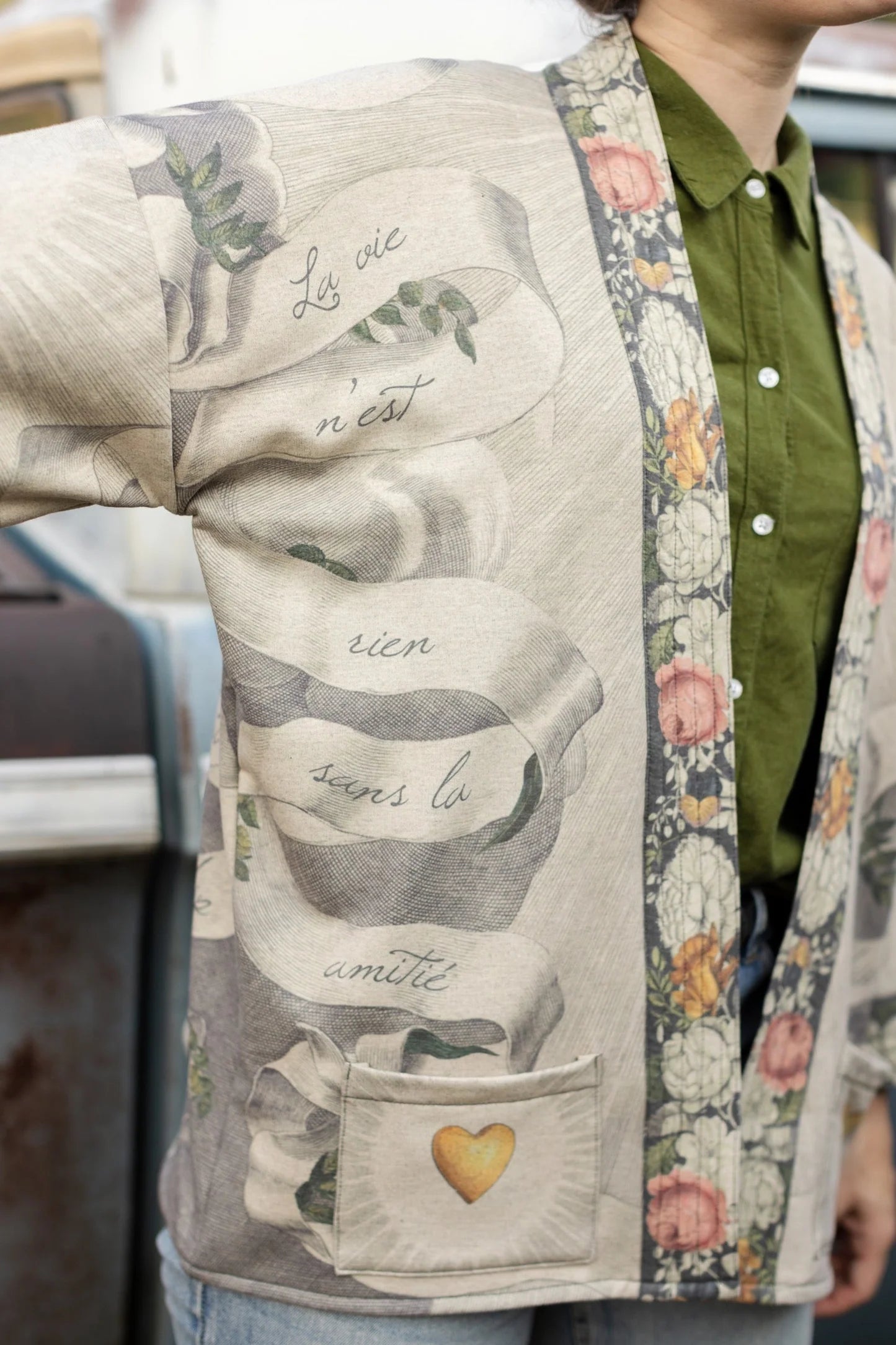 Take My Hand Cottage Cardigan