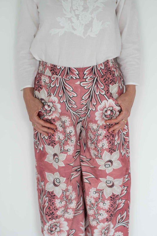 French Floral Ollie Pant