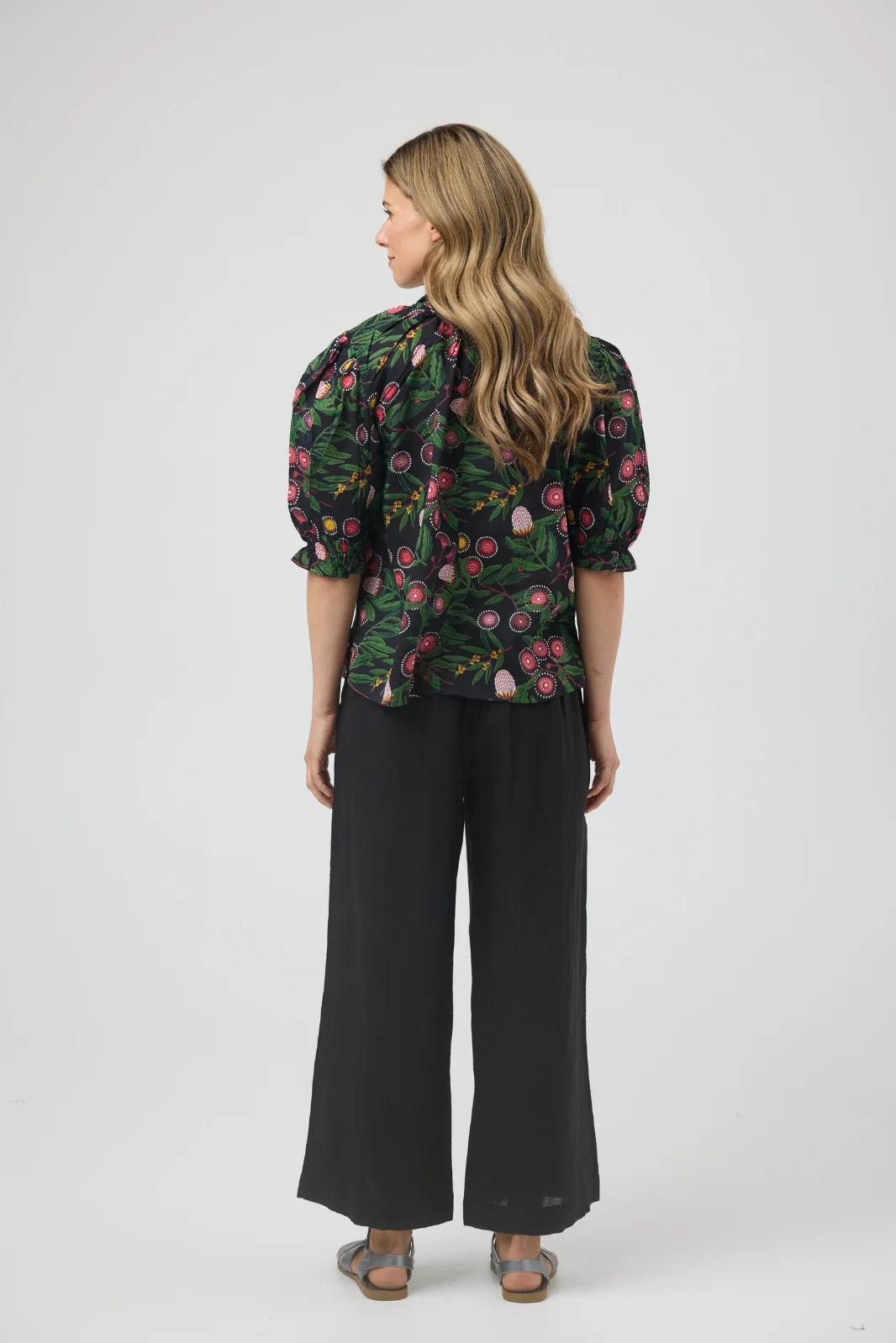 Tie Neck Blouse - Native