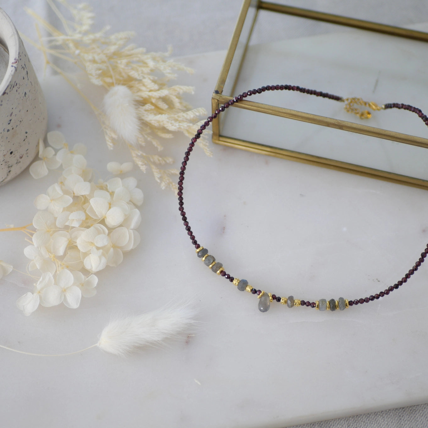 Necklace Indali Garnet