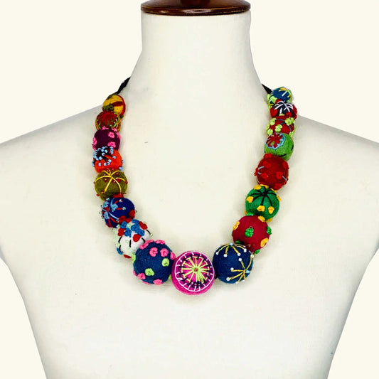 Felt Necklace - Multicolour