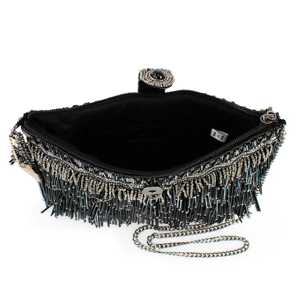 Shimmy Hand-Beaded Bag