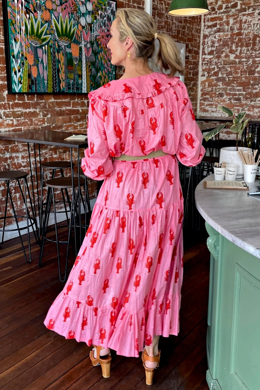 Cuba Skirt - Little Lobster Pink