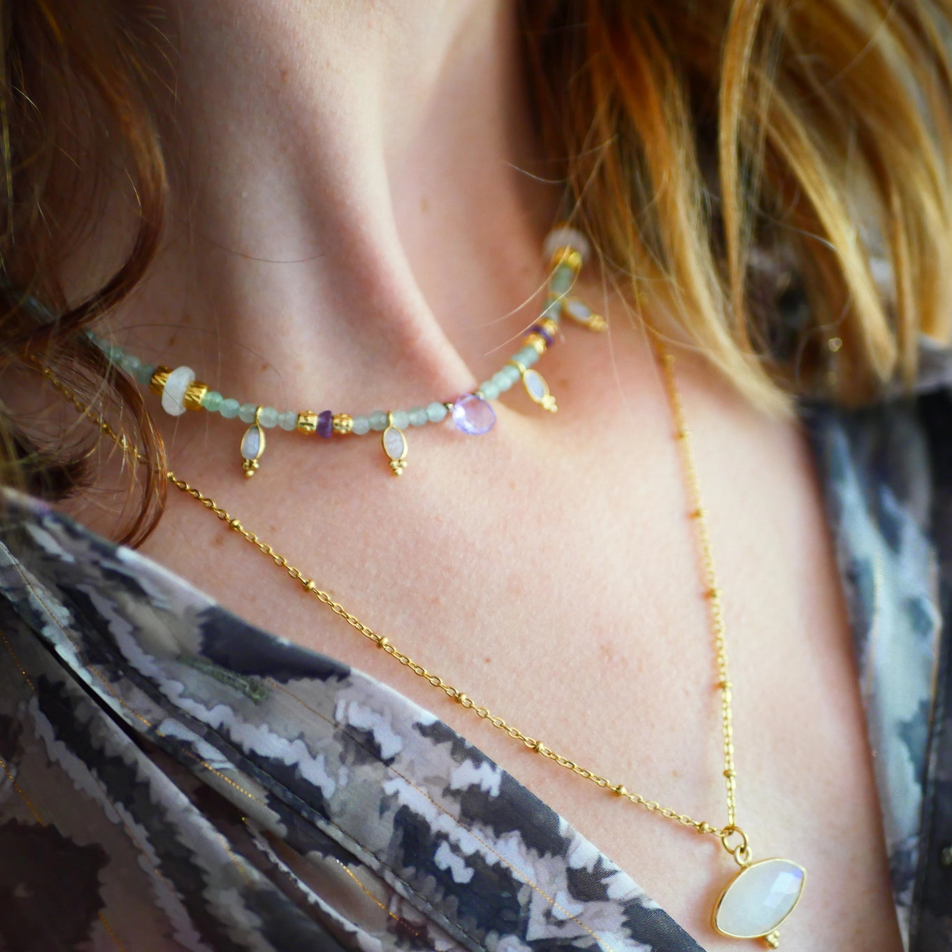 Chamak Aventurine Necklace