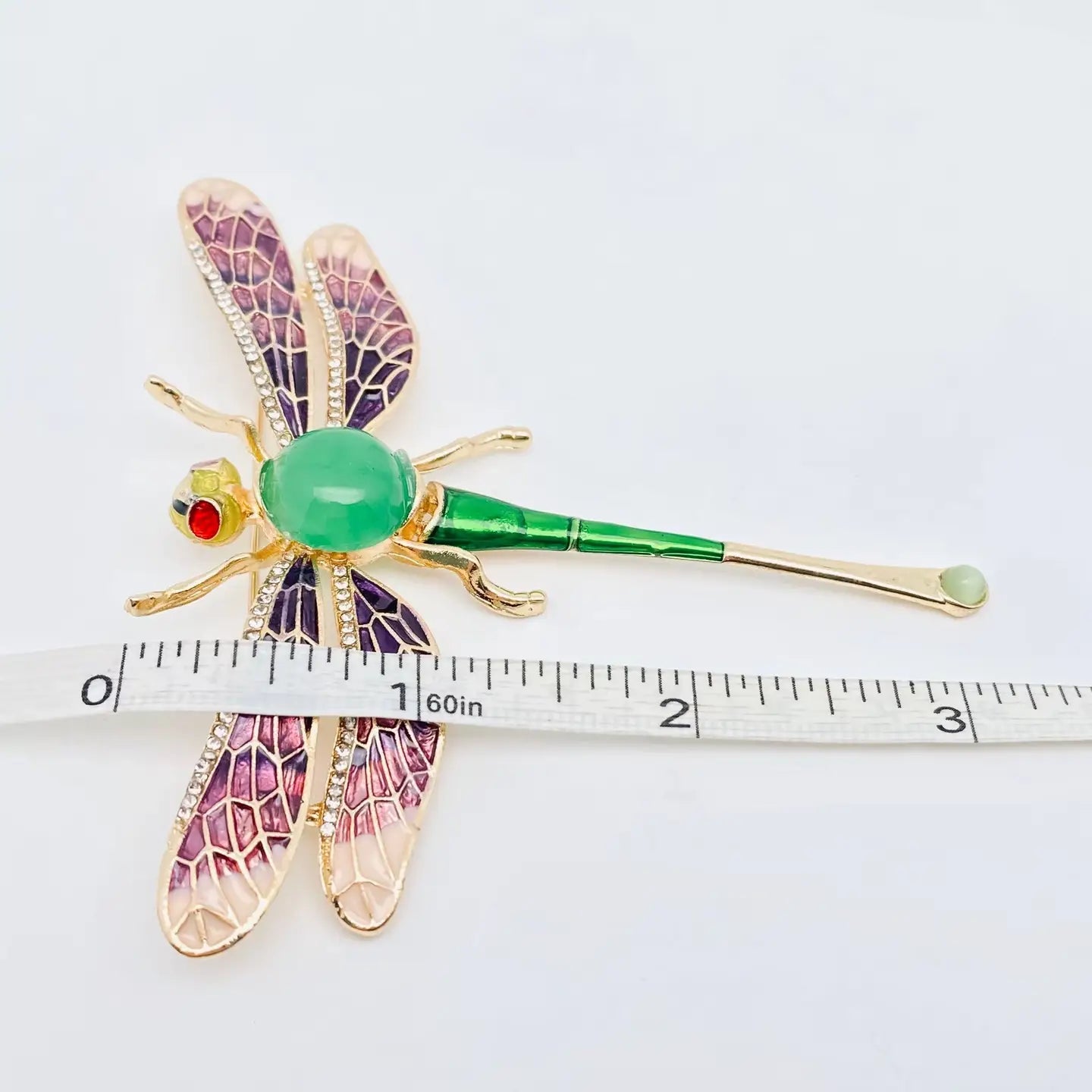 Enamel Dragonfly Brooch