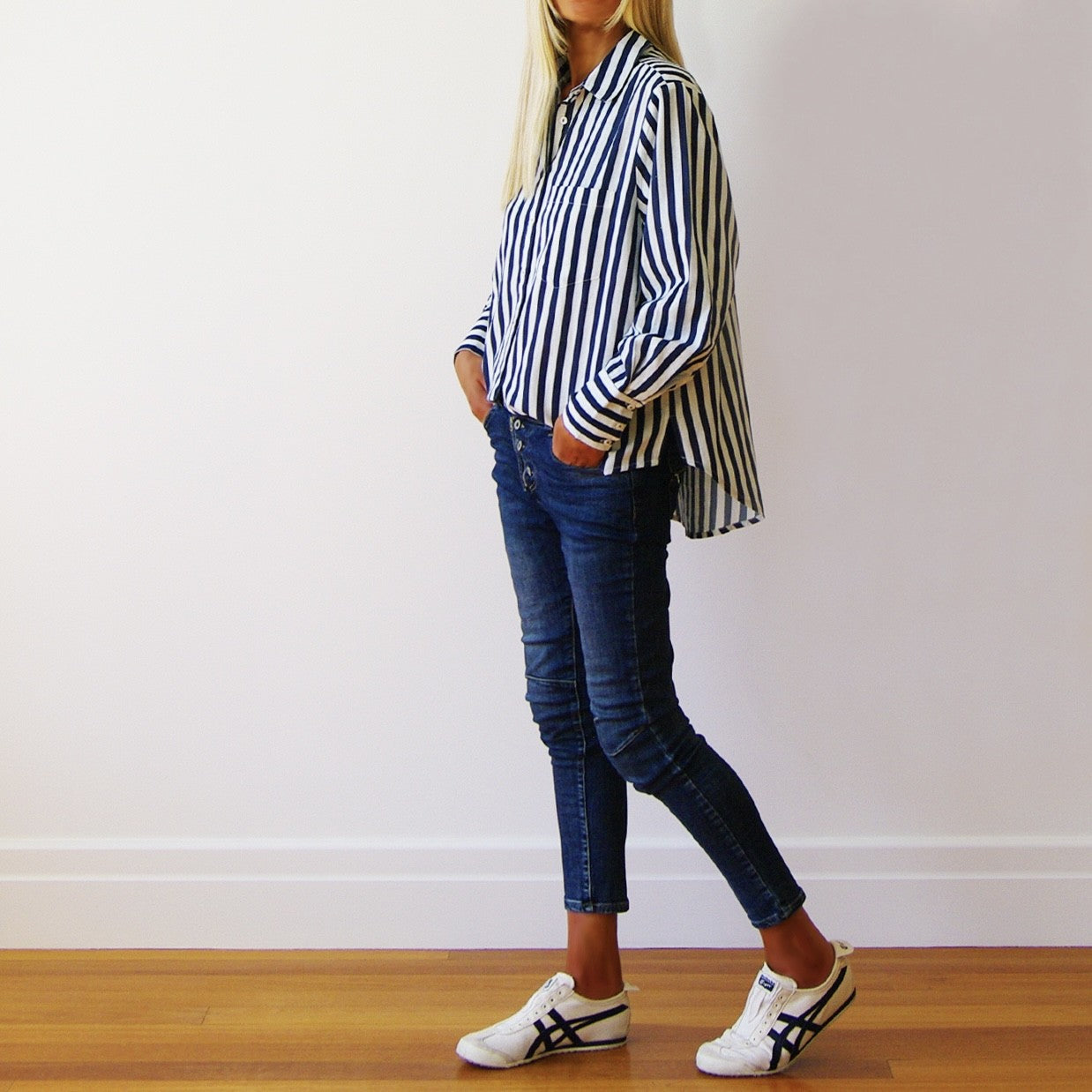 Mila - Wide Stripe Shirt