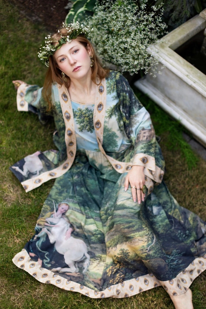 The Mythmaker Bohéme Slip Dress