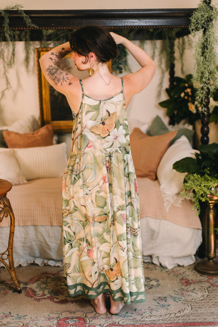 Fleur De Soleil Slip Dress (PRE-ORDER)