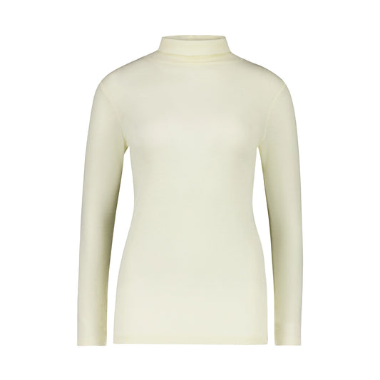 Merino Wool Skivvy - Cream