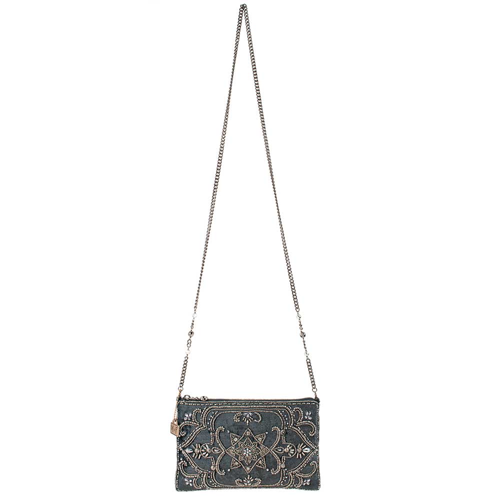 Night Light Hand-Beaded Crossbody Handbag