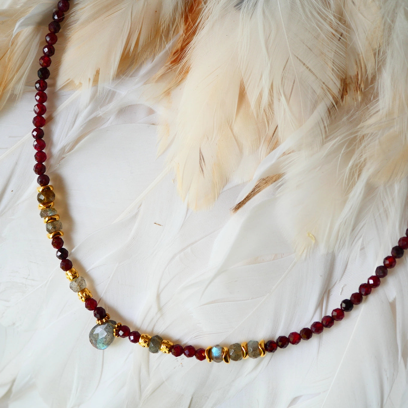 Necklace Indali Garnet