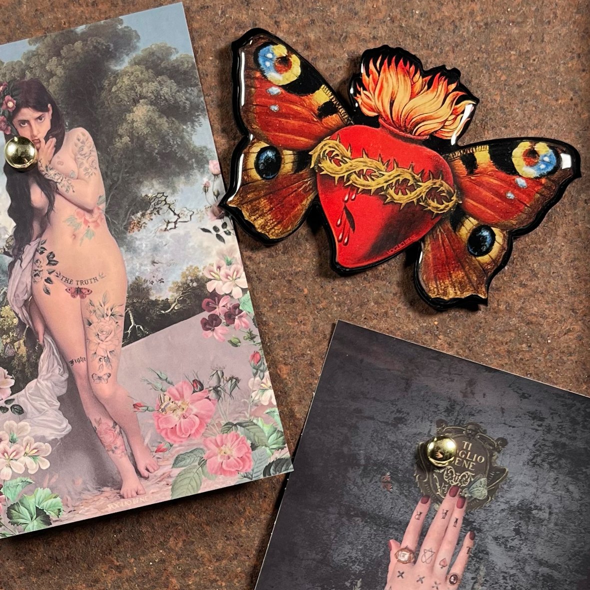 Sacred Butterfly Magnet